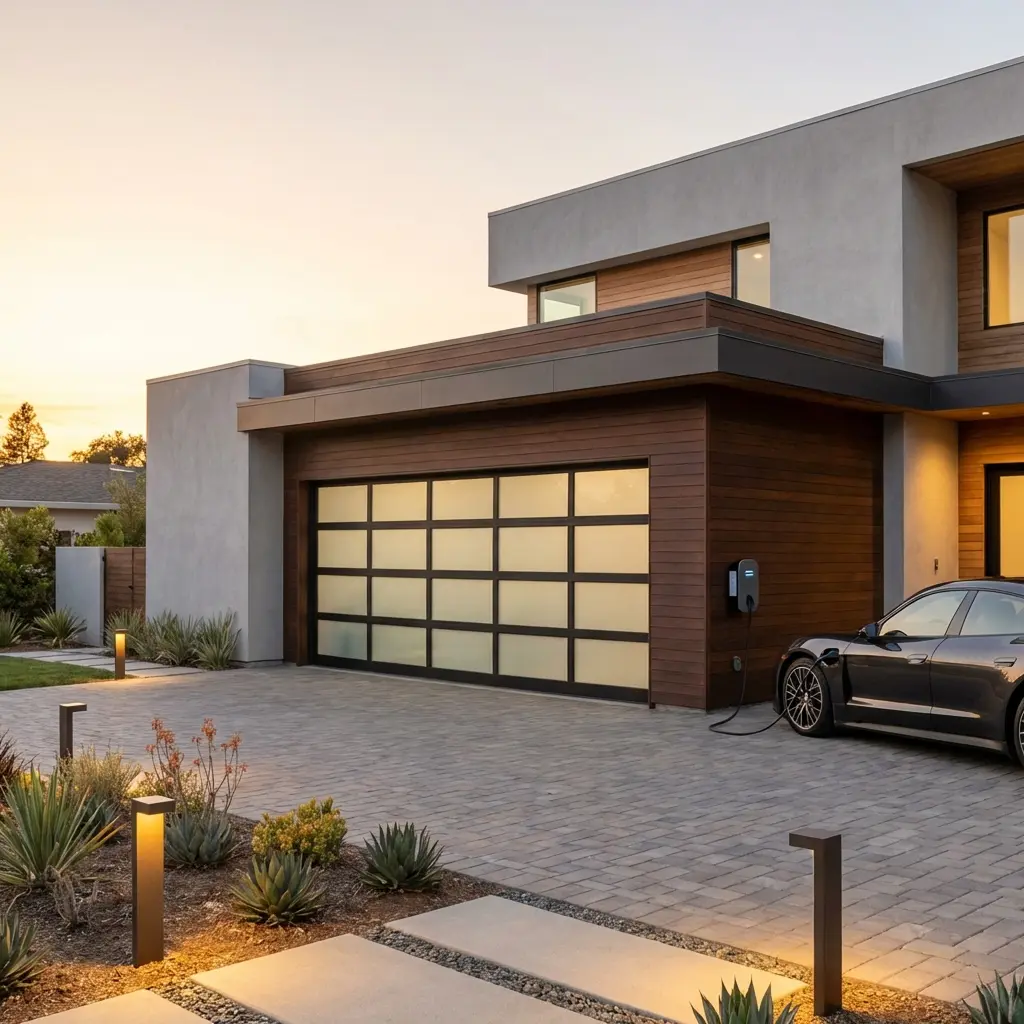 Garage addition showcasing structure and layout by EcoBuild Plus