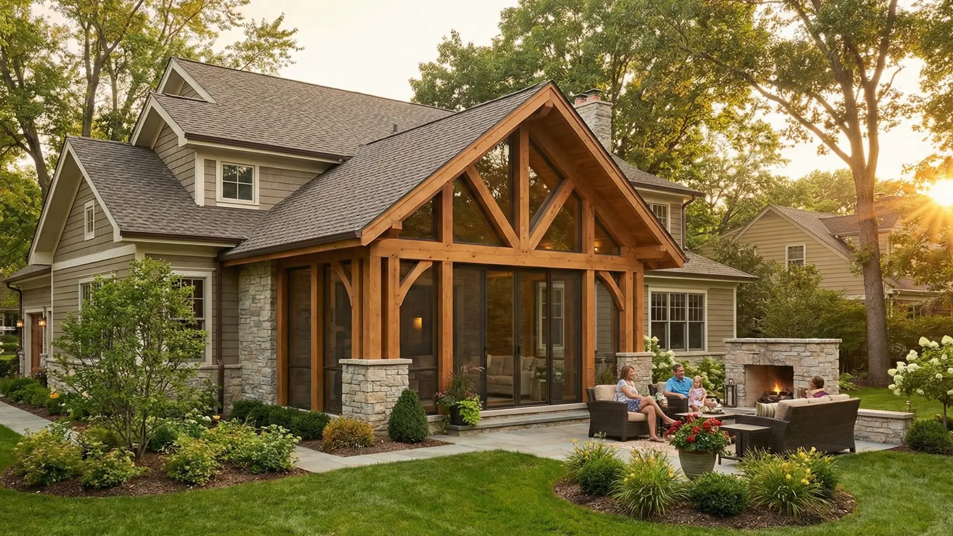 Luxury Home Addition with EcoBuild Plus in Chicago
