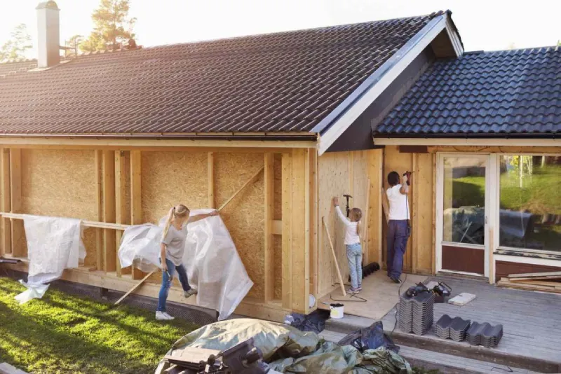 Add onto a house