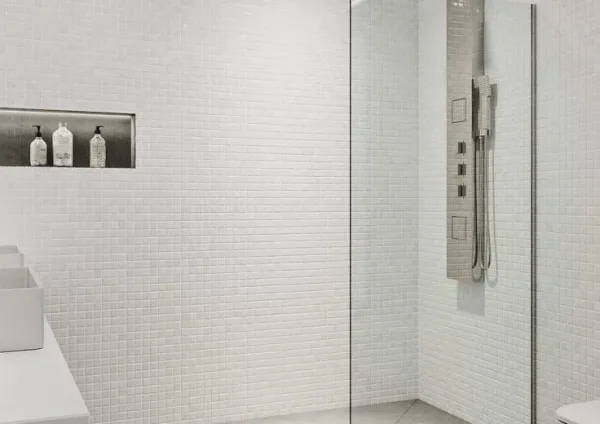 Frameless Panel Shower Screen
