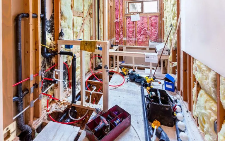 Installing Plumbing Lines