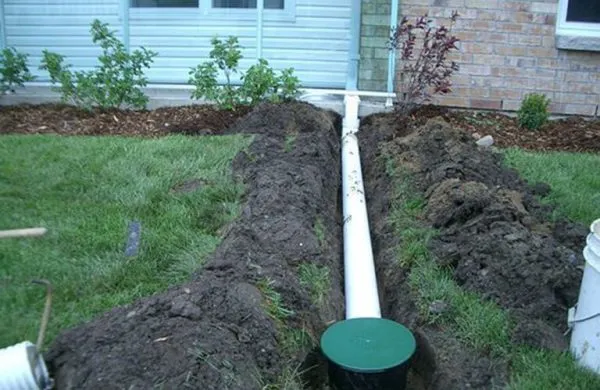 Redirect Water From The Foundation