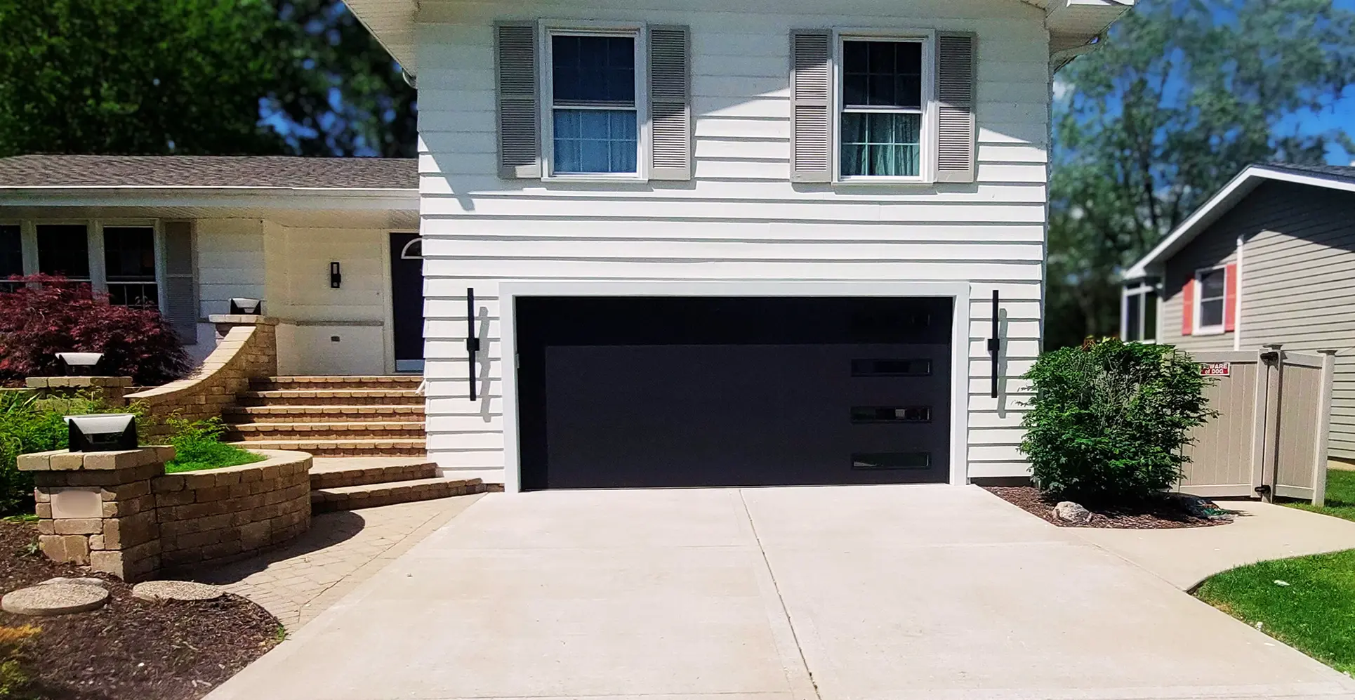 Custom garage addition Chicago IL - EcoBuild Plus project