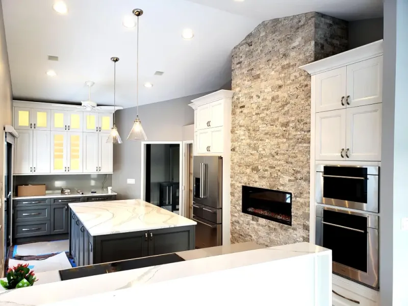 Luxury kitchen interior